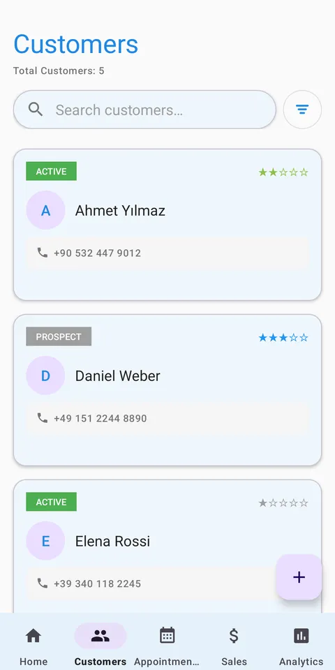 CUSTOMER MANAGEMENT