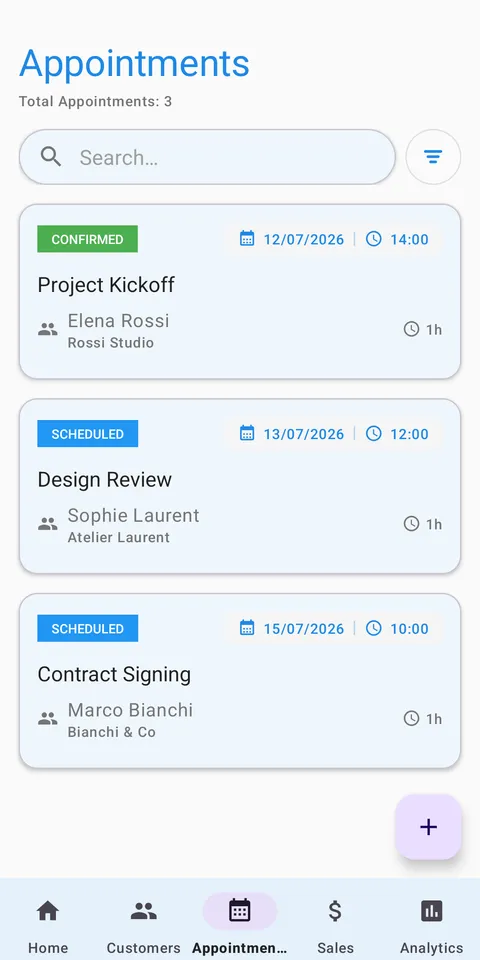 APPOINTMENTS & REMINDERS