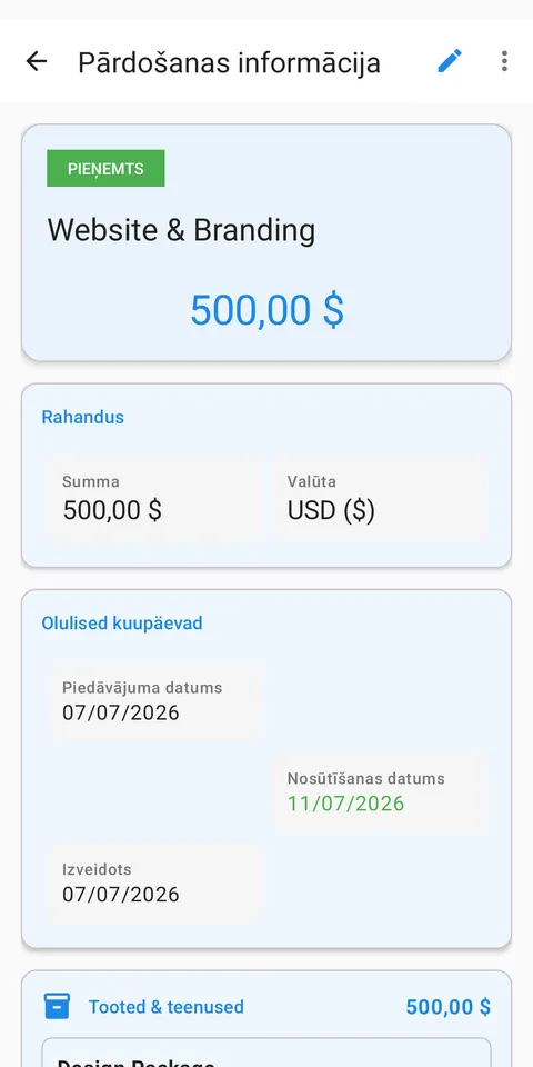 MAKSĀJUMI PA DAĻĀM UN PARĀDU UZSKAITE